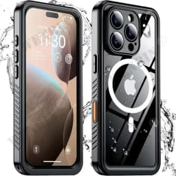 Voděodolný kryt pro iPhone, IP68, ochrana celého těla, plavání, potápění, kompatibilní s krytem MagSafe - náhled 2