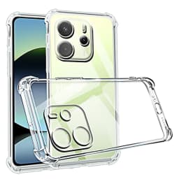 Průhledný nárazuvzdorný kryt na telefon s průhledným zadním krytem pro Redmi Note 14 4G 5G Pro Plus - náhled 2