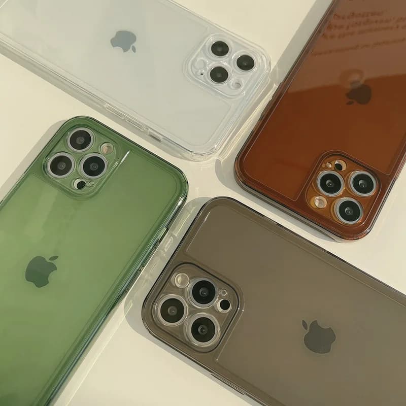Silikonový kryt na telefon s nárazy pro iPhone 14 15 13 12 11 Pro Max Plus Mini XR XS