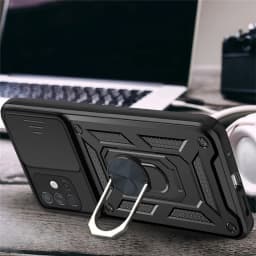 Nárazuvzdorné pouzdro na telefon s magnetickým stojánkem a ochranou fotoaparátu pro Galaxy A11 A31 A51 A71 M11 M51 A21s - náhled 4