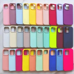 Silikonový kryt na telefon pro iPhone 15 14 13 12 11 Pro Max Mini XR XS X 8 Plus nárazuvzdorný kryt - náhled 2