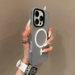 Matný kryt MagSafe pro bezdrátové nabíjení s magnetickým nárazníkem pro iPhone 11 12 13 14 15 16 Pro Max - náhled 5