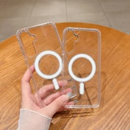 Magnetický kryt na telefon kompatibilní se Samsung Galaxy S25 S24 S23 S22 S21 A55 A54 - náhled 4