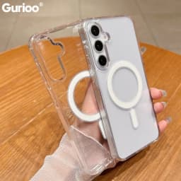 Magnetický kryt na telefon kompatibilní se Samsung Galaxy S25 S24 S23 S22 S21 A55 A54 - náhled 2