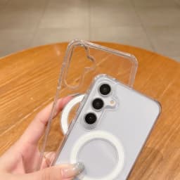 Magnetický kryt na telefon kompatibilní se Samsung Galaxy S25 S24 S23 S22 S21 A55 A54 - náhled 6