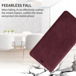 Kožené flipové pouzdro na telefon s peněženkou pro Redmi Note 11, 10, 9 a modely Mi Poco - náhled 7