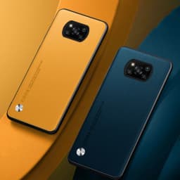 Silikonový kryt z PU kůže s matným zadním krytem pro Poco X3 Pro s NFC pro X3Pro - náhled 3