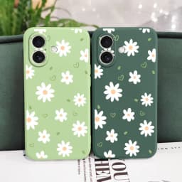 Silikonový kryt Tender Daisy pro iPhone 16 15 14 13 12 11 X XR XS Pro Max Mini Cover - náhled 7
