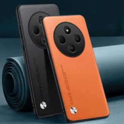 PU kožené pouzdro na telefon pro Poco C75 Redmi 14C matné silikonové zadní kryty s plnou ochranou - náhled 2