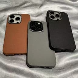 Matný kožený měkký kryt na telefon pro Samsung Galaxy A56 A55 A54 A53 A34 A35 A25 S25 S24 S23 S22 - náhled 7