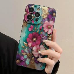 Měkký kryt z TPU s motivem květinového motivu pro Redmi Note 14 13 12 Pro Plus 11 10 14C 13C 12C - náhled 6