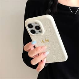 Vlastní personalizovaný kožený kryt na telefon pro iPhone 16 15 14 13 12 Pro Max Ochranný kryt - náhled 4