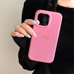 Vlastní personalizovaný kožený kryt na telefon pro iPhone 16 15 14 13 12 Pro Max Ochranný kryt - náhled 5
