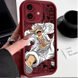 Silikonový kryt s motivem anime pro iPhone 16 15 14 13 12 11 Pro Max XR SE - náhled 7