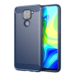 Silikonový kryt z uhlíkových vláken, nárazuvzdorný, pro Redmi Note 9, 9T, 9S, 9 Pro Max - náhled 5