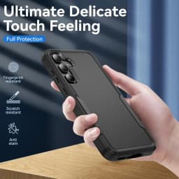 Pouzdro vojenské třídy Armor pro Samsung Galaxy S24 S25 S23 S22 A55 A35 A15 - odolné - náhled 4