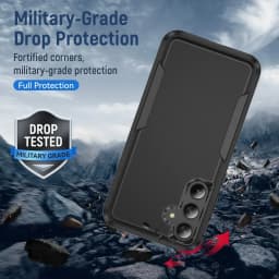 Pouzdro vojenské třídy Armor pro Samsung Galaxy S24 S25 S23 S22 A55 A35 A15 - odolné - náhled 7
