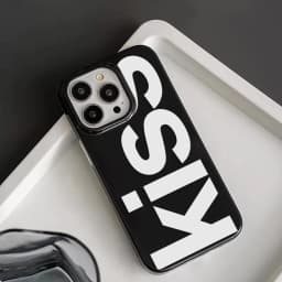 Personalizovaný měkký kryt s motivem polibku pro iPhone 16 15 14 13 12 11 Pro Max XR XS 7 8 Plus - náhled 4