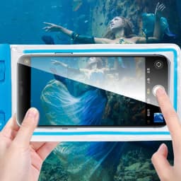 Voděodolné pouzdro na telefon, univerzální suché pouzdro pro plavání, pláž, venkovní vodní sporty - náhled 4