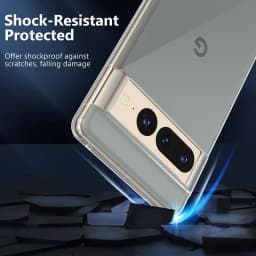 Ultra tenký průhledný silikonový kryt pro Google Pixel - průhledný měkký TPU kryt na telefon - náhled 5