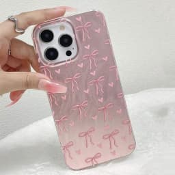 Ochranný kryt s motýlí mašlí pro iPhone 15 14 13 12 11 Pro Max XR XS 8 7 Plus SE - náhled 2