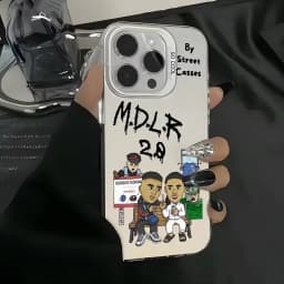 Pouzdro na telefon Aurora pro iPhone 16 15 14 13 12 11 Pro Max, černé, matné, vícebarevné, laserově metalické - náhled 6