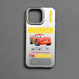 Pouzdro na telefon s postavičkou Auta pro iPhone 16 15 14 13 12 11 Pro Max matně černé metalické Aurora kryt - náhled 3