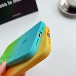Silikonový kryt MagSafe Gradient pro iPhone 15 14 13 12 11 Pro Max, nárazuvzdorný, bezdrátový nabíjecí kryt - náhled 7