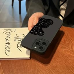 Silikonový kryt s květinovým vzorem a medvídkem, nárazuvzdorný, pro iPhone 16, 15, 14, 13, 12, 11, Pro Max, XR XS. - náhled 5