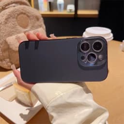 Tenký matný kryt pro iPhone s ochranným krytem objektivu fotoaparátu pro 11, 12, 13, 14, 15, 16 Pro Max - náhled 6