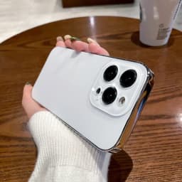 Tenký matný kryt pro iPhone s ochranným krytem objektivu fotoaparátu pro 11, 12, 13, 14, 15, 16 Pro Max - náhled 7