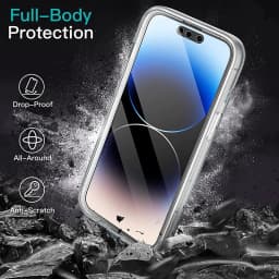 360° plná ochrana proti nárazům a nárazům, pouzdro na telefon pro iPhone 14 15 16 Pro Max 13 12 11 XR XS - náhled 6