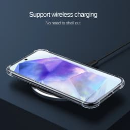 Průhledný silikonový kryt na telefon, nárazuvzdorný kryt pro Galaxy A Series A55 A56 A35 A26 A25 A17 A16 A15 A06 - náhled 7
