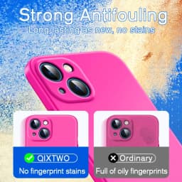 Silikonový kryt z tekutého silikonu pro iPhone 15, 14, 13, 12, 11, Pro Max, Mini Plus X XS, měkký růžový - náhled 4
