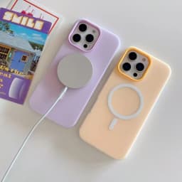 Pouzdro MagSafe pro iPhone 2 v 1 s magnetickým bezdrátovým nabíjením - měkký matný kryt pro iPhone 17-11 - náhled 5