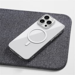 Průhledný magnetický kryt pro iPhone, ultra tenký, pevný, PC, transparentní, kompatibilní s MagSafe bezdrátovým nabíjením - náhled 3