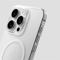 Průhledný magnetický kryt pro iPhone, ultra tenký, pevný, PC, transparentní, kompatibilní s MagSafe bezdrátovým nabíjením - náhled 6
