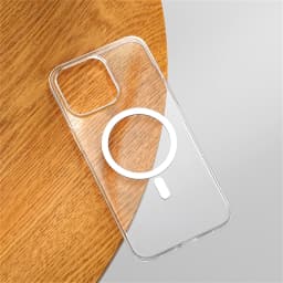 Průhledný magnetický kryt pro iPhone, ultra tenký, pevný, PC, transparentní, kompatibilní s MagSafe bezdrátovým nabíjením - náhled 7