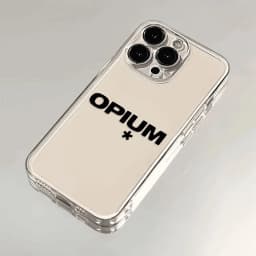 Průhledný měkký TPU kryt s motivem Opium Rappera pro iPhone 16 15 14 13 12 11 Pro Max - náhled 5