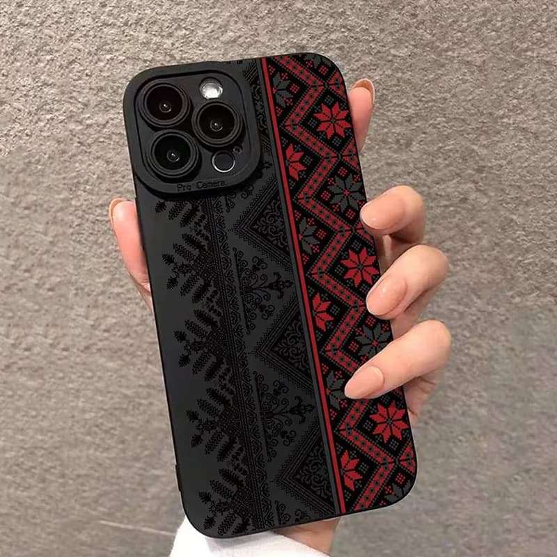 Nárazuvzdorné pouzdro na telefon s motivem vintage totemu pro řadu Redmi Note 14 13 12 Pro Plus 11 10