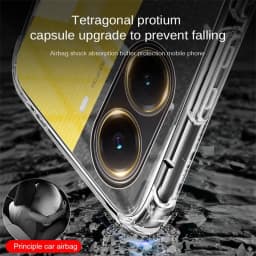 Měkké TPU pouzdro + ochranný kryt displeje + sklo fotoaparátu pro Poco X7 Pro 5G - náhled 6