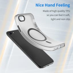 Měkké průhledné magnetické pouzdro pro iPhone 7 8 SE2 SE3 SE4 kompatibilní s bezdrátovým nabíjením - náhled 3
