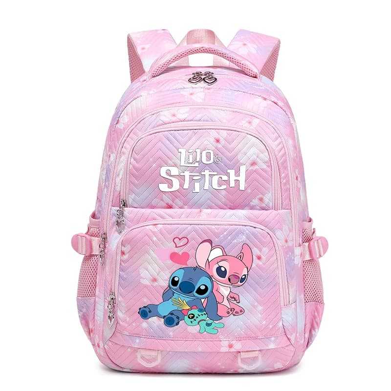 Voděodolný kreslený cestovní batoh pro ženy a dívky, školní taška, knihařská taška Mochila
