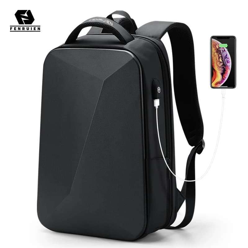 Voděodolný batoh na notebook s ochranou proti krádeži a nabíjecím portem USB pro služební cesty a školu