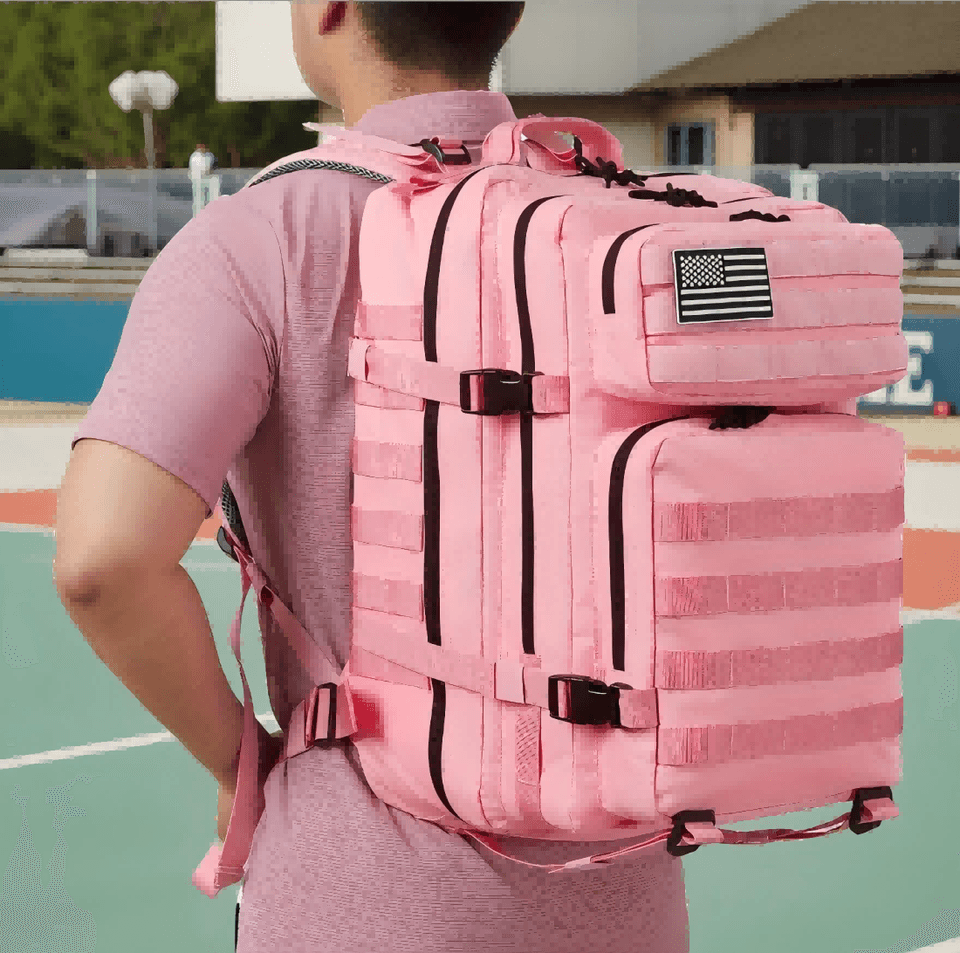 45L Taktický vojenský batoh Muži Molle Přežití Turistika Kempování Lovecký batoh Bug Out Bag