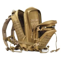 Voděodolný taktický batoh 30L 50L Turistický, kempovací, outdoorový, sportovní, z nylonu 1000D - náhled 6