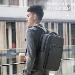 40L batoh na notebook 17 palců USB nabíjecí port cestovní vysokoškolský školní batoh muži ženy odolný - náhled 3