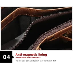 Pánská peněženka z pravé kůže s RFID a peněženkou na mince - pouzdrem na kreditní karty a organizérem na peníze - náhled 6