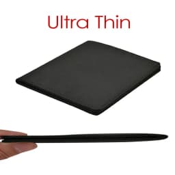 Ultra tenká minimalistická nylonová peněženka se zipem na mince - kompaktní pouzdro na peníze pro muže a ženy - náhled 2