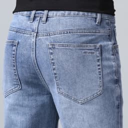 Pánské vysoké džíny pro vysoké muže 190-195cm slim fit extra dlouhé kalhoty denim - náhled 5